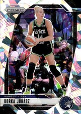 2024 Panini Prizm WNBA Dorka Juhasz #123 Ice Prizms Minnesota Lynx 26J