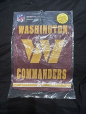 NFL Washington Commanders Suede Decorative Team Flag 13.5