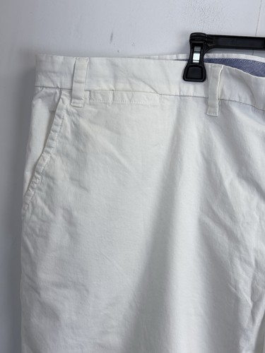 NEW Tommy Hilfiger The Flex White Pants Classic Fit Men’s 54X30 Chinos Flag Logo - Picture 3 of 9