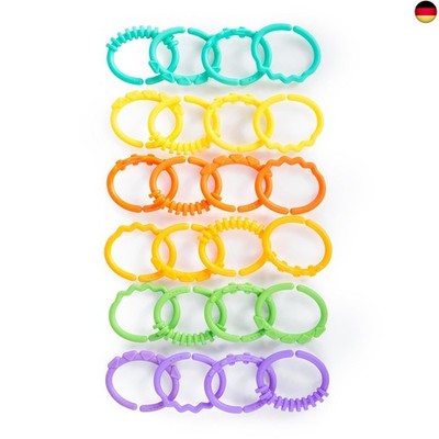 Bright Starts, Oball, Kinderwagenkette Verbindungsglieder, Lots of Links,