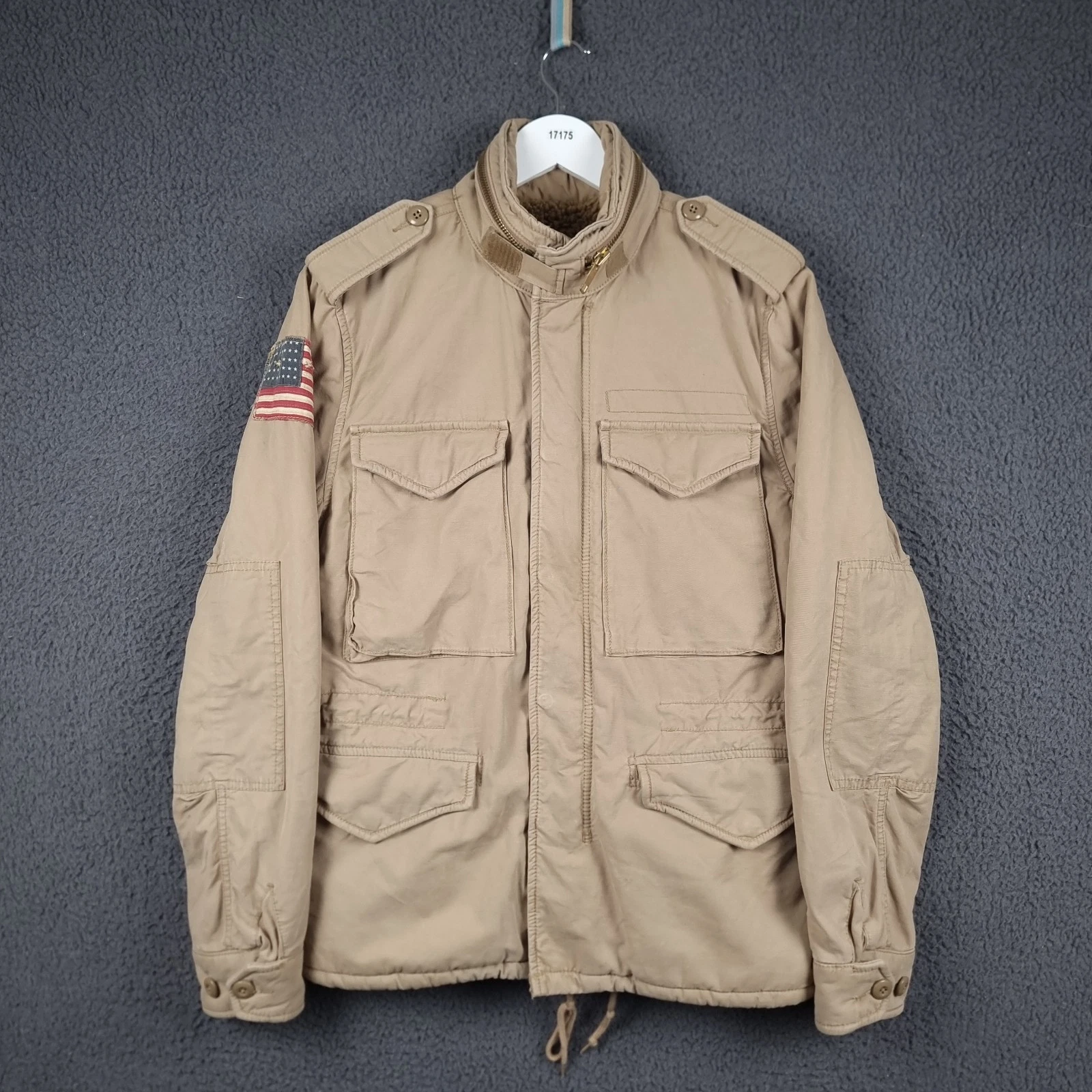 Vintage POLO JEANS RALPH LAUREN Jacket Mens S Small M65 Military Field Coat Army
Opens in a new wind