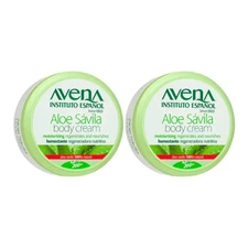 Avena Instituto Español Aloe Sávila Regenerating Body Cream, 6.8oz. (Pack of 2)