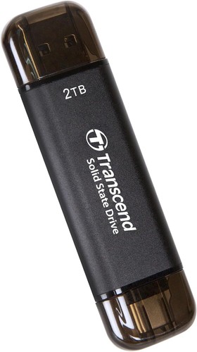 Transcend ESD310C Portable External SSD Drive USB-C & USB-A 2TB - 第 7/7 張圖片