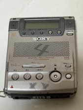 Rare SONY MZ-B100 Silver MiniDisc Player Portable MD Recorder for Parts Junk