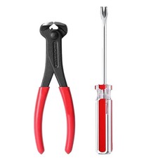 2pcs Upholstery Staple Remover Tool with Nail Puller Pliers Tack Puller Stapl...