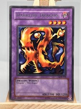 The Legend of Blue Eyes White Dragon - Darkfire Dragon LOB-019 1st Edition Rare
