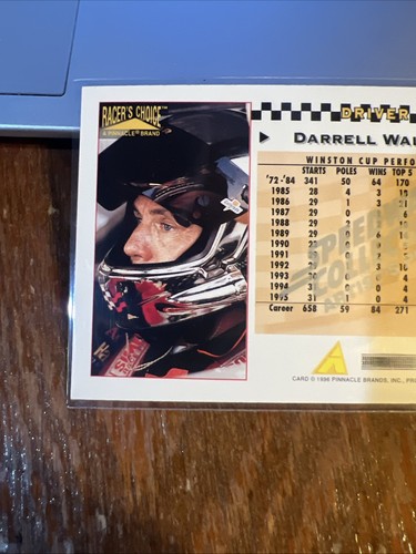 Darrell Waltrip 1996 Racer's Choice Speedway Collection Artist's Proof #21 HOF - Picture 6 of 6