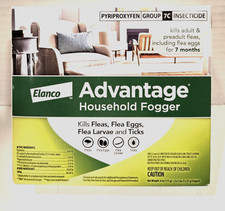 Advantage Indoor Household Fogger For Fleas Ticks 3 2 oz Cans