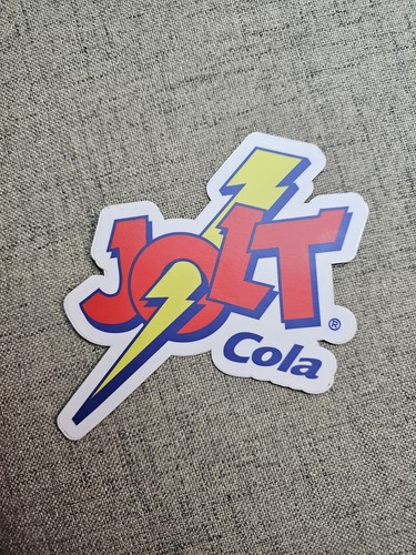 jolt cola glow in the dark sticker