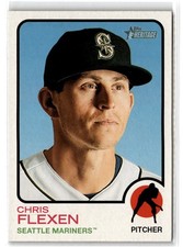 2022 Topps Heritage Chris Flexen #94 Seattle Mariners