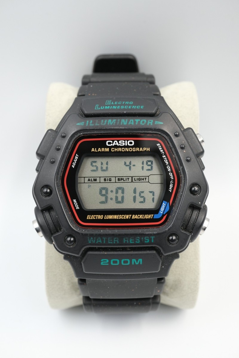 【未使用級】CASIO DW-290 200M 名作デジタル Casio DW-290 3231 Digital Watch 200M Electro Luminescent | eBay