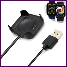 Smart Watch Magnetic Charger Charging Cable USB Chargeable Adapter For HW18