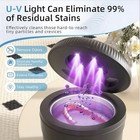 Ultrasonic Retainer Cleaner Machine, 45kHz Dental Cleaning Pod for Dentures, ... — photo 3