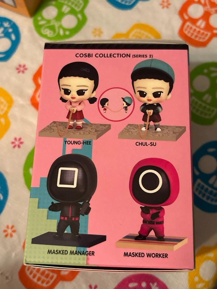 Hot Toys 鱿鱼游戏 Cosbi 盲盒迷你人偶 Netflix Pop Mart NYCC 美国卖家 — 第 2/4 张图片