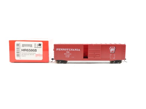 Rivarossi H0 HR6586B Güterwagen US Boxcar Pennsylvania PRR 607524 | Condition: Gebraucht