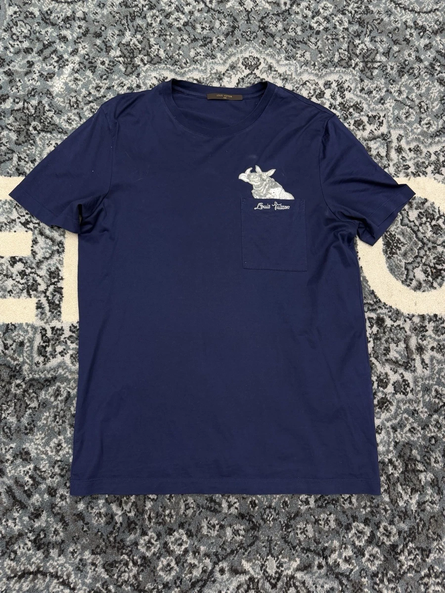 Louis Vuitton Cotton Short Sleeve T-Shirts for Men for sale - eBay