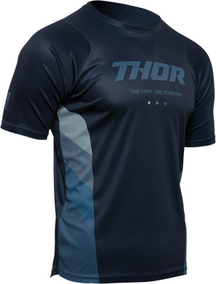 THOR Assist React Short-Sleeve Jersey - Midnight/Teal - 2XL 5120-0185