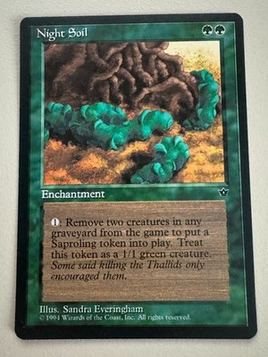 Night Soil ~ Version 1 MTG  - Fallen Empires - Englisch  1994 NM/EX