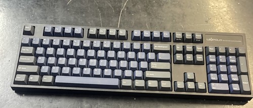 Leopold FC900R Full Size Mechanical Keyboard Cherry Black / Blue UNTESTED