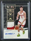 REED SHEPPARD 2024 PANINI NOIR #341 ROOKIE PATCH AUTO COLOR RC 42/99 ROCKETS