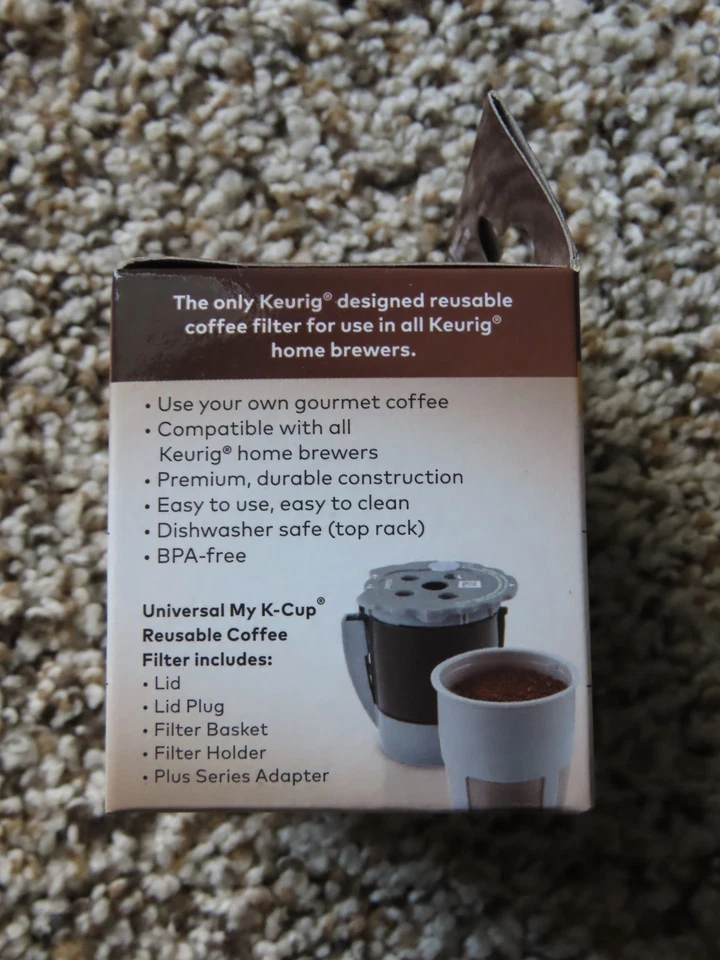 Filtro Universal Reutilizable Keurig My K-Cup Genuino Tecnología MultiStream, Paquete de 4 Foto 3 de 4