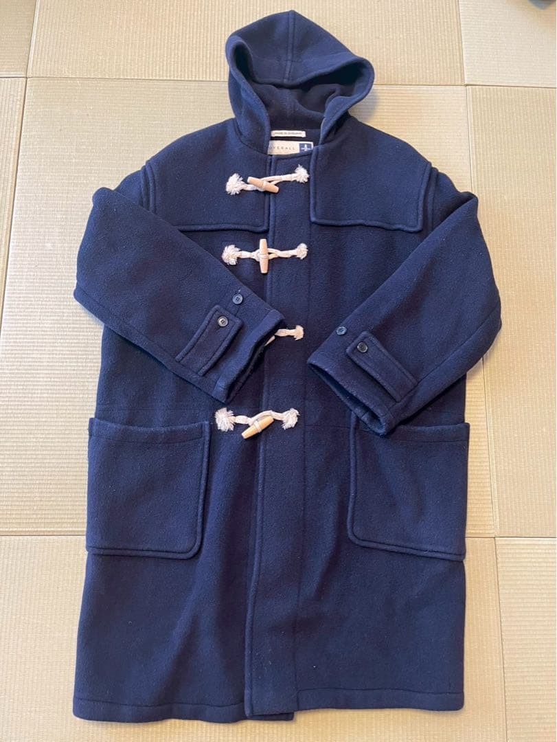 90s GLOVERALL Duffle Coat Navy England Made | eBay