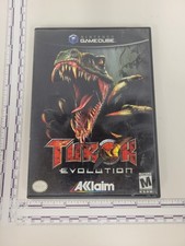 Nintendo GameCube 2002 Turok Evolution Black Label Complete CIB Acclaim