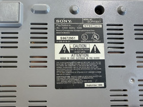 SONY PLAYSTATION 1 ONE SYSTEM PS1 CONROLLER HOOKUPS PLAY STATION NES HQ #2