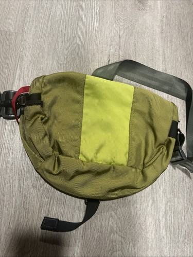 Timbuk2 Yellow Messenger Shoulder Bag *See Pics Damaged ID Holder* - Picture 7 of 12