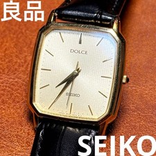 Rare SEIKO Dolce 8N41-5160 Rectangular 27mm (2.7cm / 1.06in) 1993 New Battery
