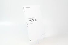 Fuji Fujifilm X-T3 Genuine Camera Instruction Manual / Guide In English G365