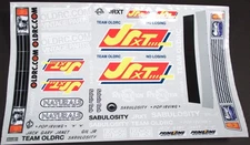Sabula Tech JRXT Sticker Decal Kit STS8010S For Original Team Losi JRXT
