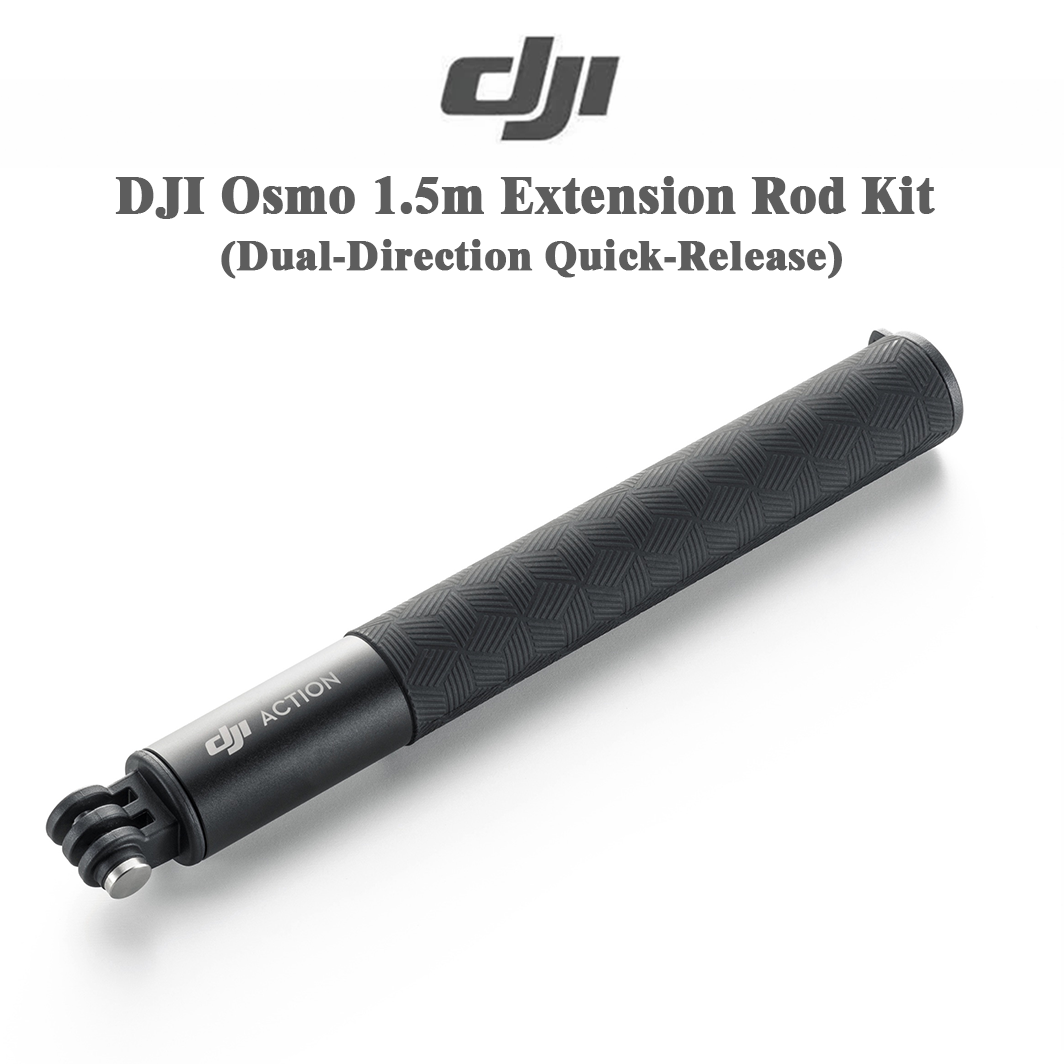 DJI Osmo 1.5m Extension Rod Kit (Dual-Direction Quick-Release) for