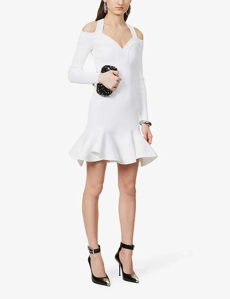 mcq by alexander mcqueen embellished sleeveless mini shift dress Chelsea, played by Aimee Lou Wood, wears the McQ Alexander McQueen "Embellished Sleeveless Mini Shift Dress" for The White Lotus Season 3. Visit the link in our bio to explore and shop