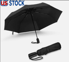 Compact Automatic Umbrella 3 Folding Windproof Anti-UV Sun/Rain Outdoor Umbrella