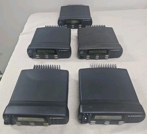 (5) LOT Motorola CDM1250 Vhf AAM25KKD9AA2AN Mobile Radio