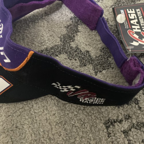 Denny Hamlin NASCAR Chase Authentics Visor Hat with tags - Picture 3 of 7