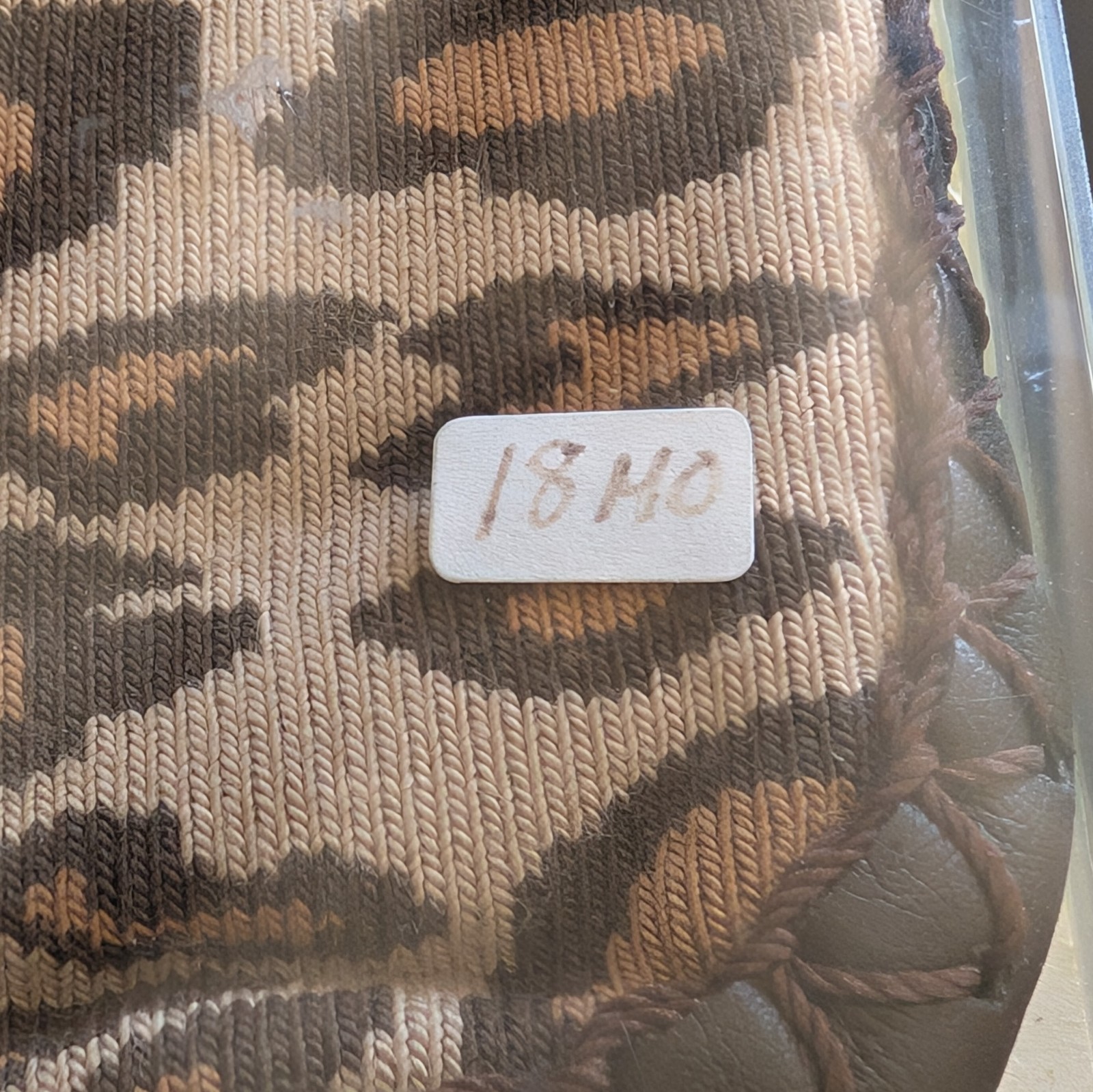 SAOLA Mocassini Nowali bambino taglia 18M marrone marrone chiaro stampa animalier misto cotone suola pelle