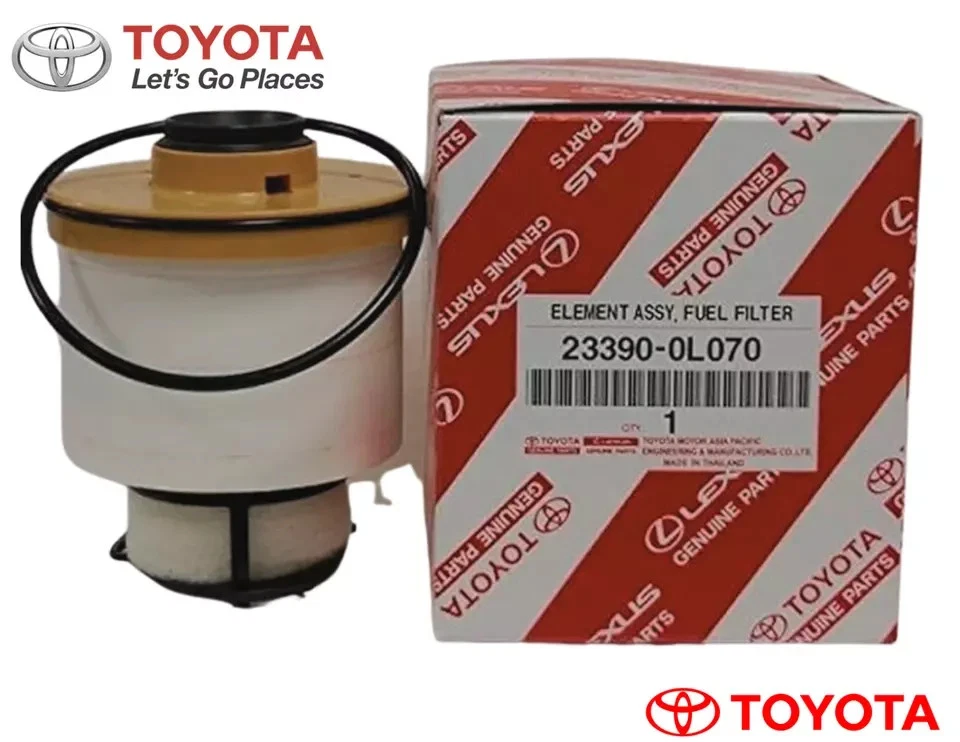 New Toyota Genuine Fuel Filter Element 23390-0L070 For Toyota Hilux Revo - Image 4 of 4