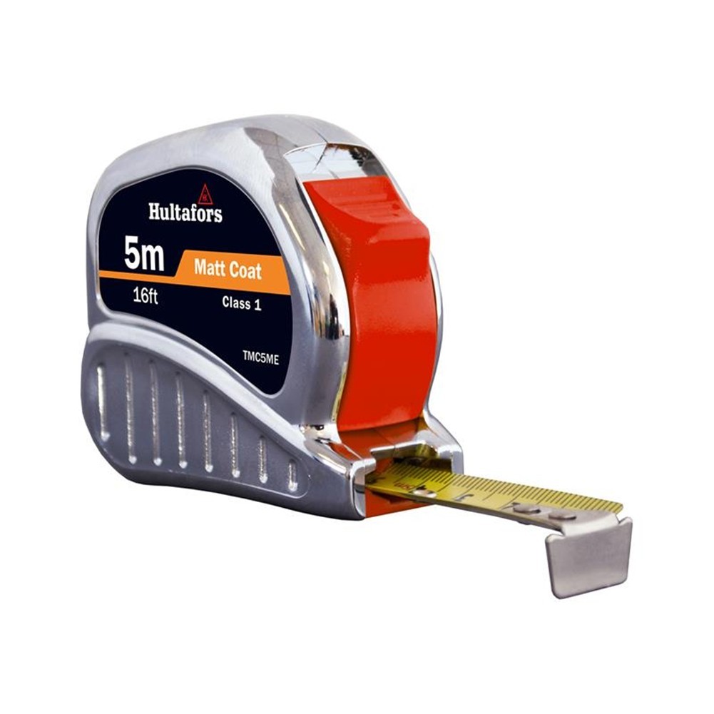 Hultafors TM5ME Chrome Tri-Matic Pocket Tape 5m/16ft (Width 19mm) - Image 5