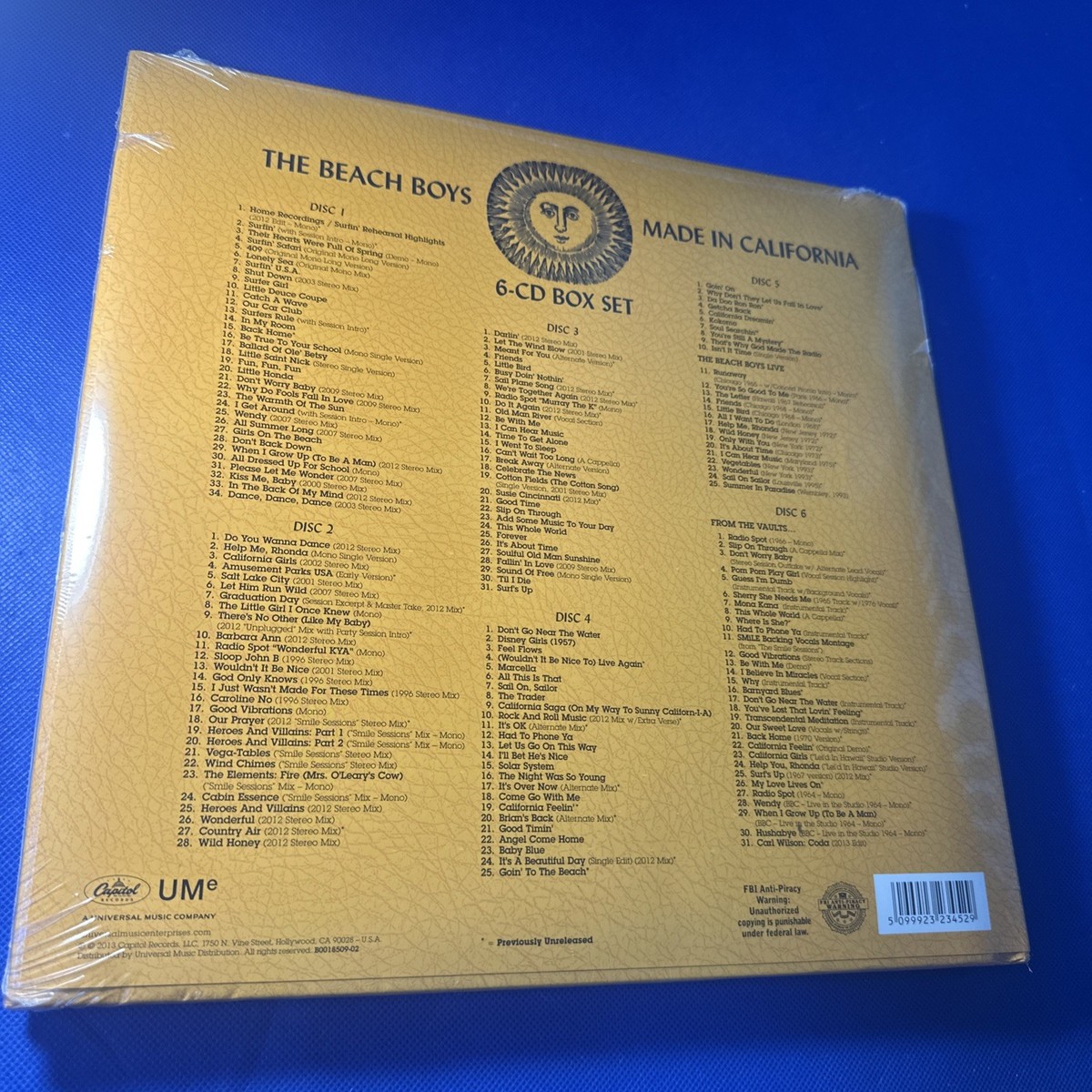 Made In California by The Beach Boys (CD, 2013) for sale