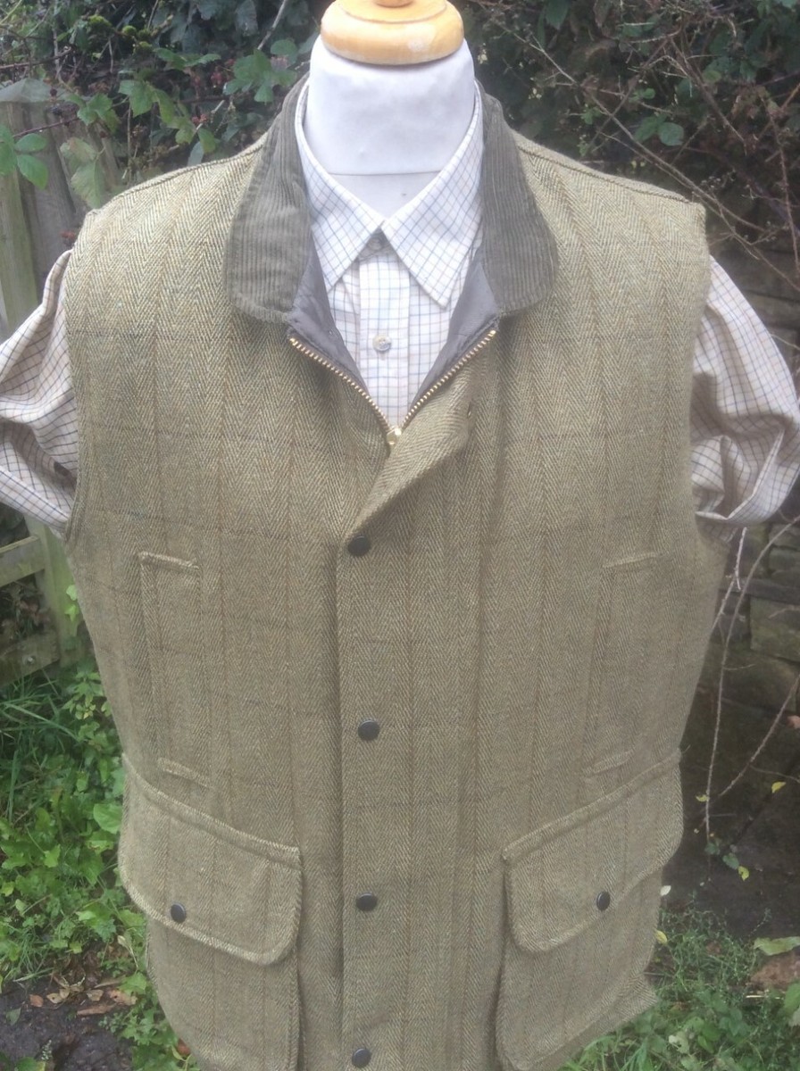 Tweed gilet outlet sale Tweed gilet outlet sale