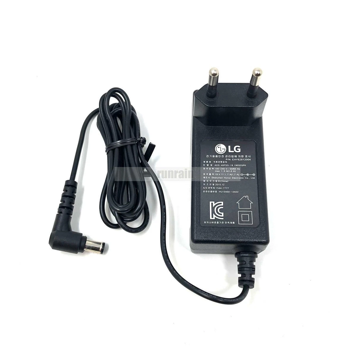 TOP CHARGEUR Alimentatore 19V Per Monitor LG 28MT49VF 28MT49VF-PZ | Caricabatterie Con Cavo 110 Cm
