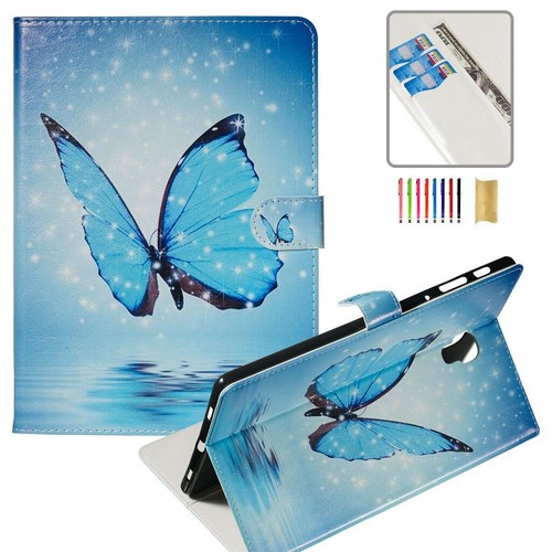 Leather Flip Wake/Sleep Wallet Stand Case Cover For Samsung Galaxy Tab Tablets - Picture 21 of 30