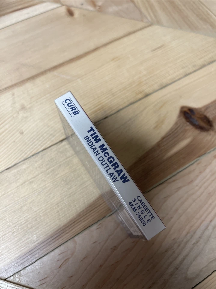 Sealed Tim McGraw Indian Outlaw Cassette Single 1994 - Image 2 of 4