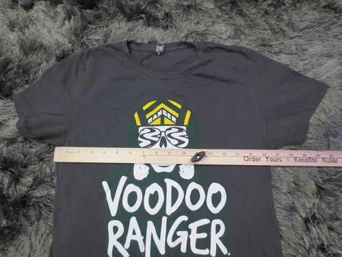 Voodoo Ranger Boys T Shirt Youth XL Gray Graphic New Belgium IPA Beer Mask Force - Picture 5 of 12