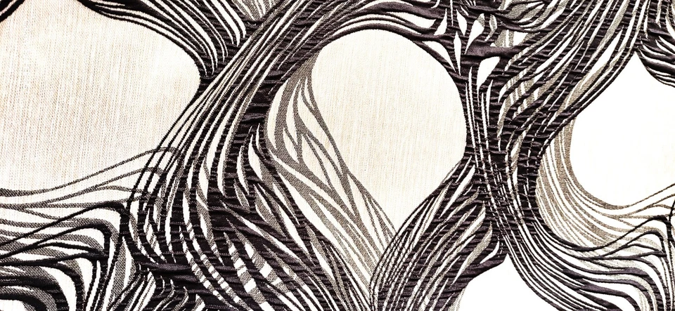 ITALIA MARRÓN/Beige 2 LADOS 3D restos 3 piezas cada uno W 20" x 2yd.10"x3 = 6yd.30" longitud Foto 2 de 4