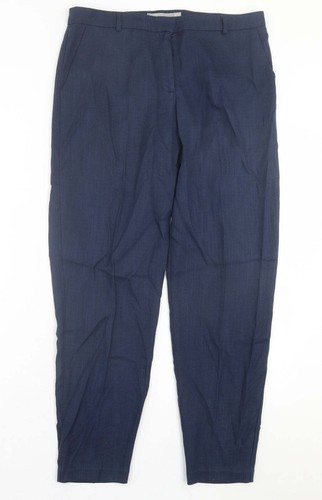 Asos Damen blau Viskosemischung Hose Größe 10 L28 in