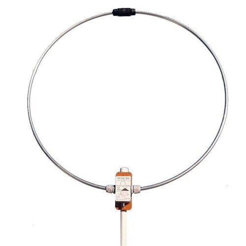 DESHIBO WV-601 0-999MHz Odbiorcza szerokopasmowa pasywna pętla Antena Pierścień aluminiowy - Zdjęcie 2 z 3
