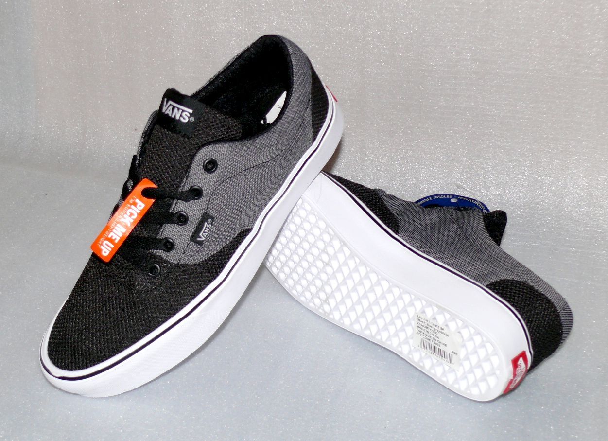 Vans Lautner Lite Mesh Herren Schuhe Freizeit Boots 42 US9 Black Gray Ortholite Vans Lautner Lite Mesh Herren Schuhe Freizeit Boots 42 US9 Black Gray Ortholite